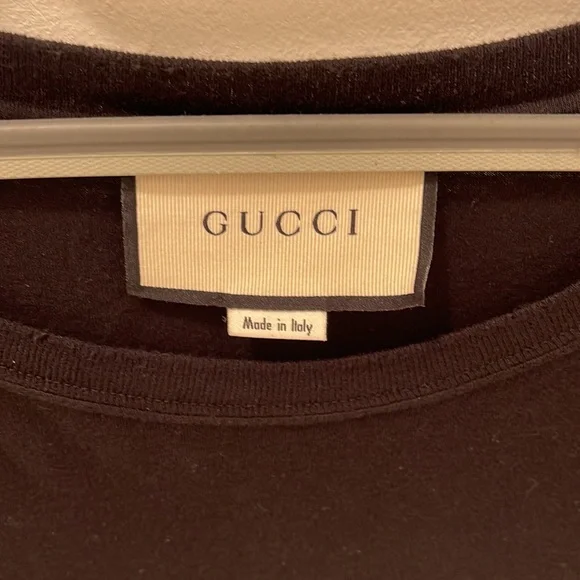 COPY - Oversize washed T-shirt with Gucci logo L